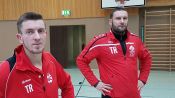 C-Trainer Stefan Schade und Marcel Merkl...